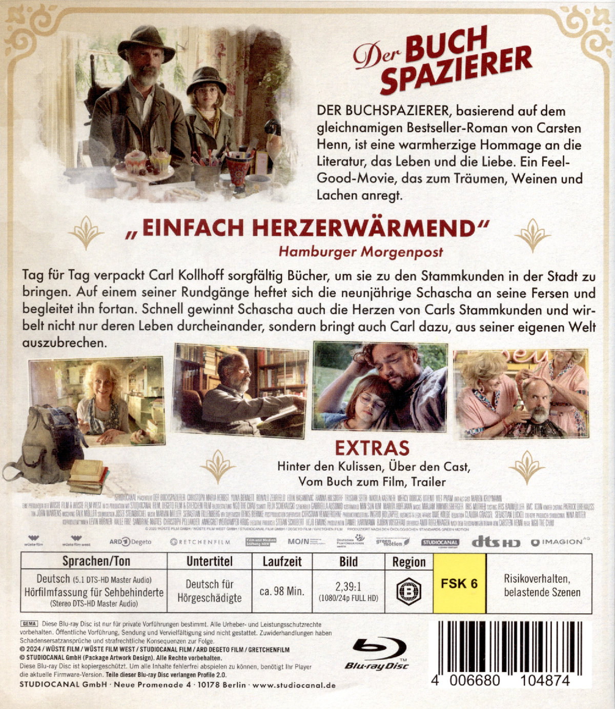 Der Buchspazierer  (Blu-ray Disc)