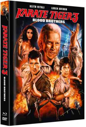 Karate Tiger 3 - Blood Brothers - Uncut Mediabook Edition (DVD+blu-ray) (A)