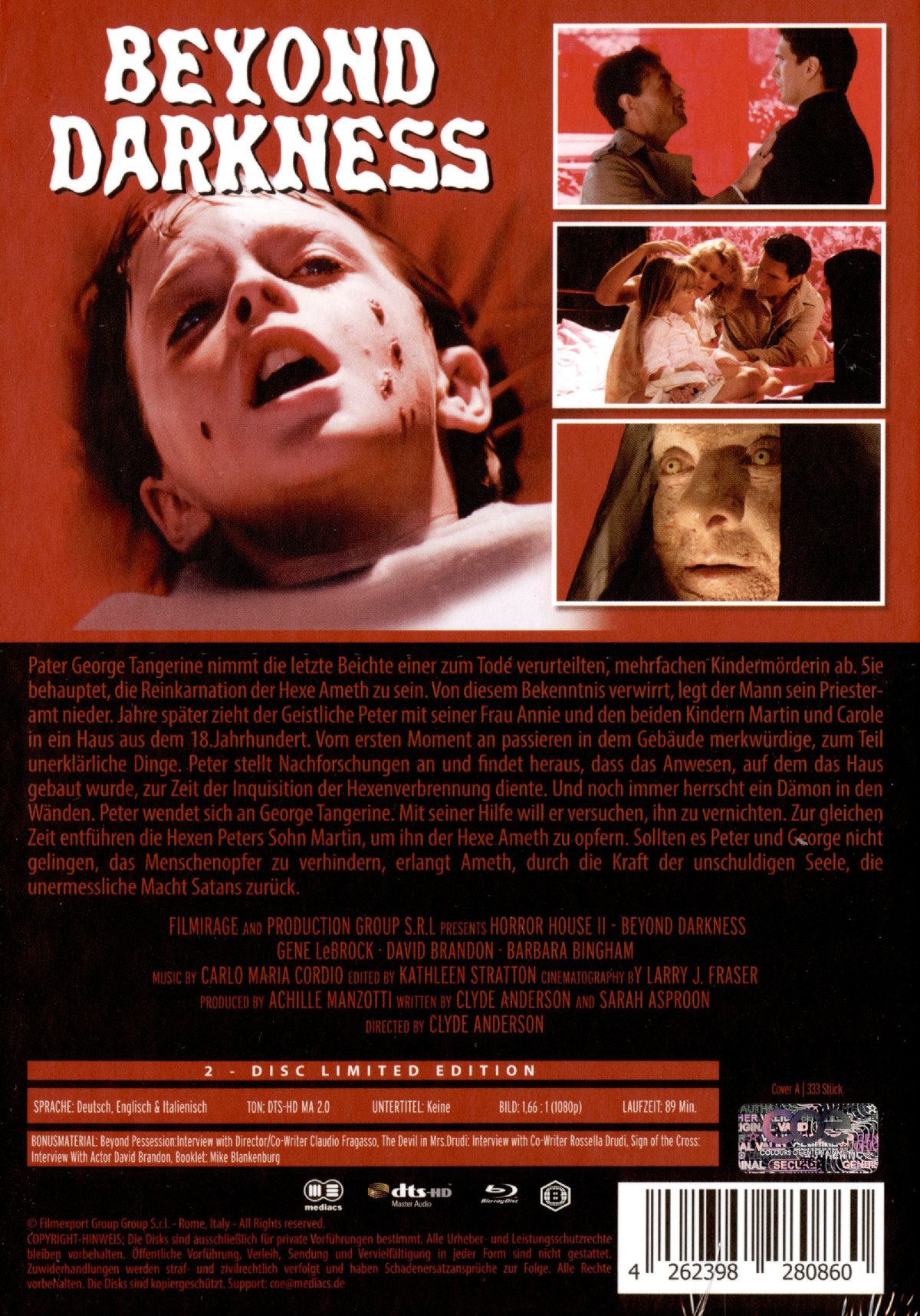 Beyond Darkness - Uncut Mediabook Edition  (DVD+blu-ray) (A)