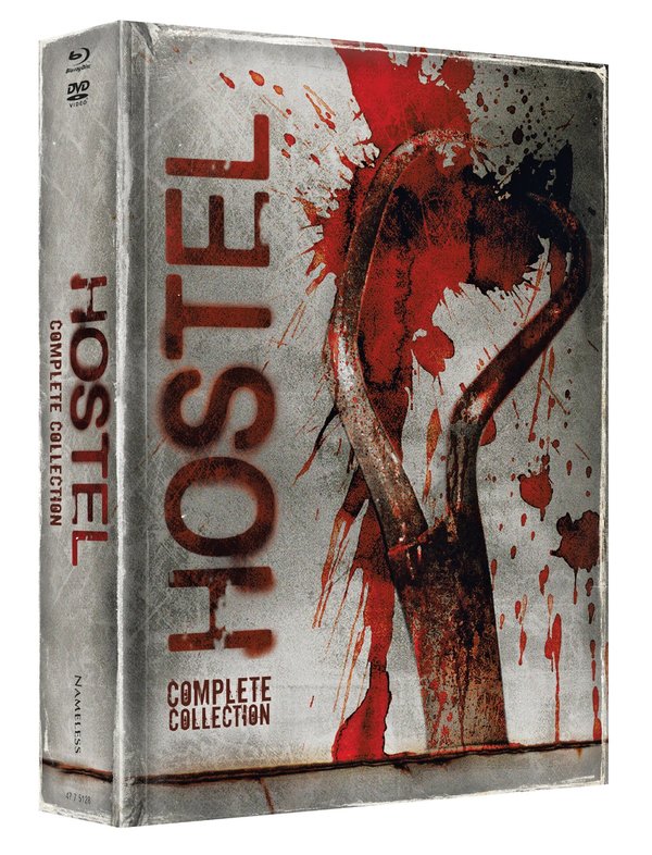 Hostel 1-3 - Uncut Complete Mediabook Collection (DVD+blu-ray) (B)