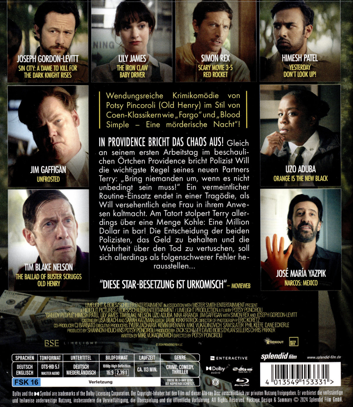 Greedy People - Gelegenheit macht gierig  (Blu-ray Disc)