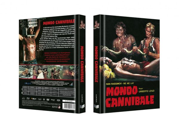 Mondo Cannibale - Uncut Mediabook Edition  (DVD+blu-ray) (A) (Illusions)