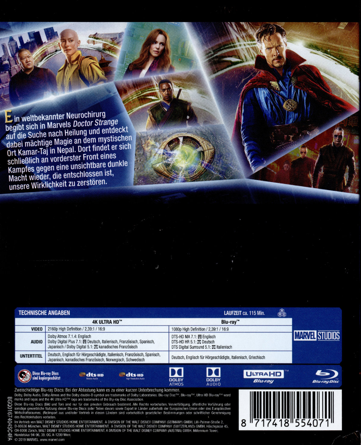 Doctor Strange (4K Ultra HD)