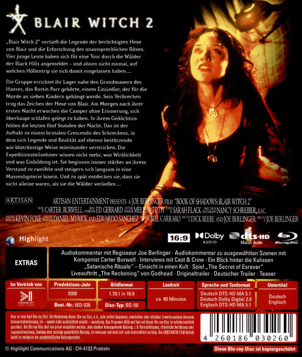 Blair Witch 2 (blu-ray)