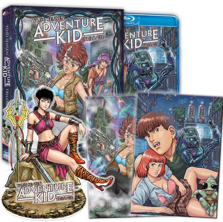 Adventure Kid Trilogie - Uncut Acryl Edition  (blu-ray)