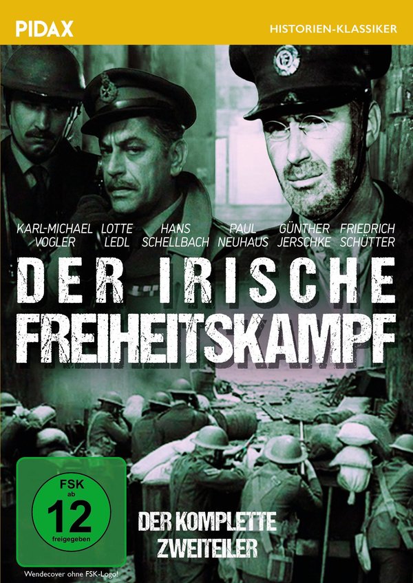 Der irische Freiheitskampf / Zweiteiliges Dokudrama über den Osteraufstand 1916 (Pidax Historien-Klassiker)  (DVD)