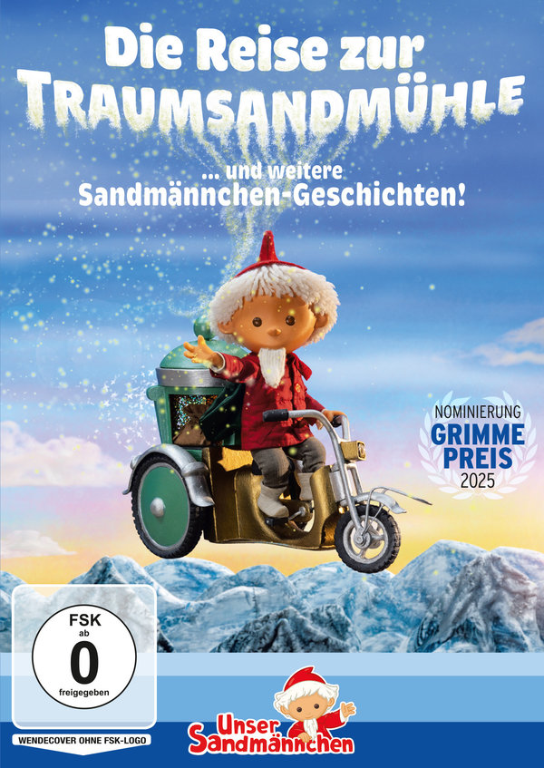 Die Reise zur Traumsandmühle - und weitere Sandmännchen-Geschichten  (DVD)