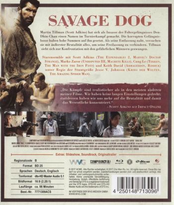 Savage Dog (blu-ray)