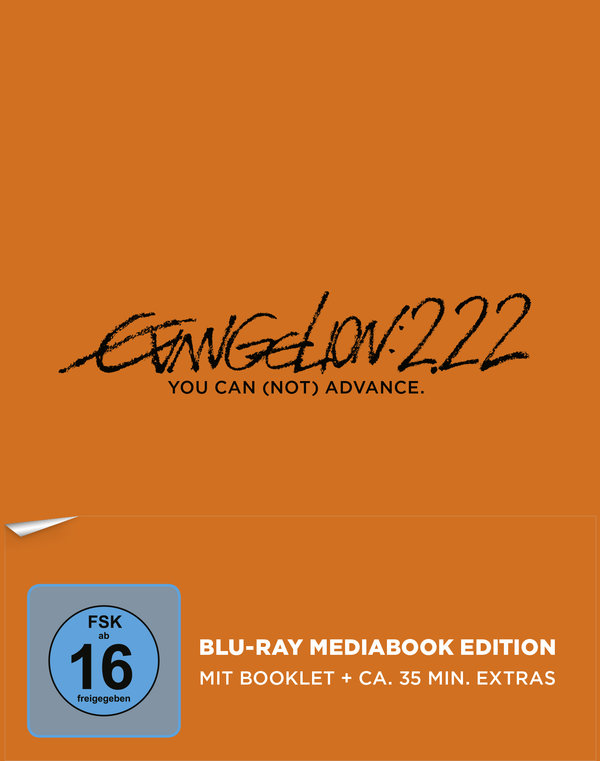 Evangelion: 2.22 - You can (not) advance.- Uncut Mediabook Edition (blu-ray)