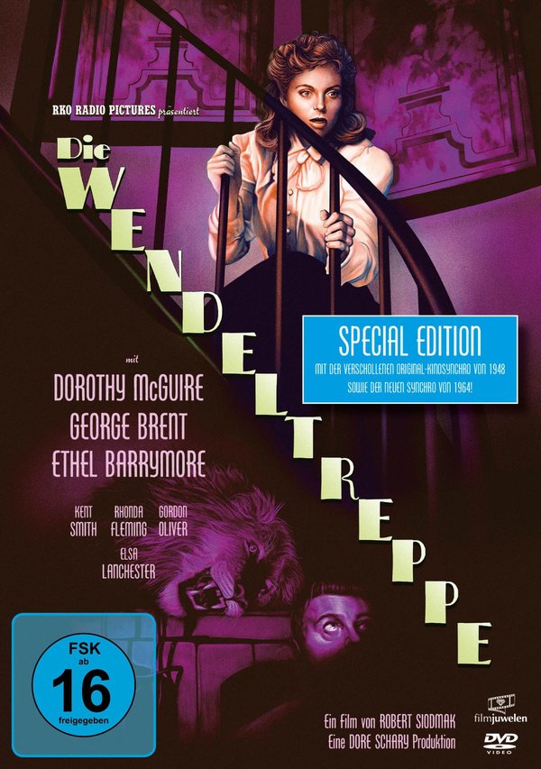 Die Wendeltreppe - Special Edition mit bislang verschollener Originalsynchro 1948 und Neusynchro  (DVD)