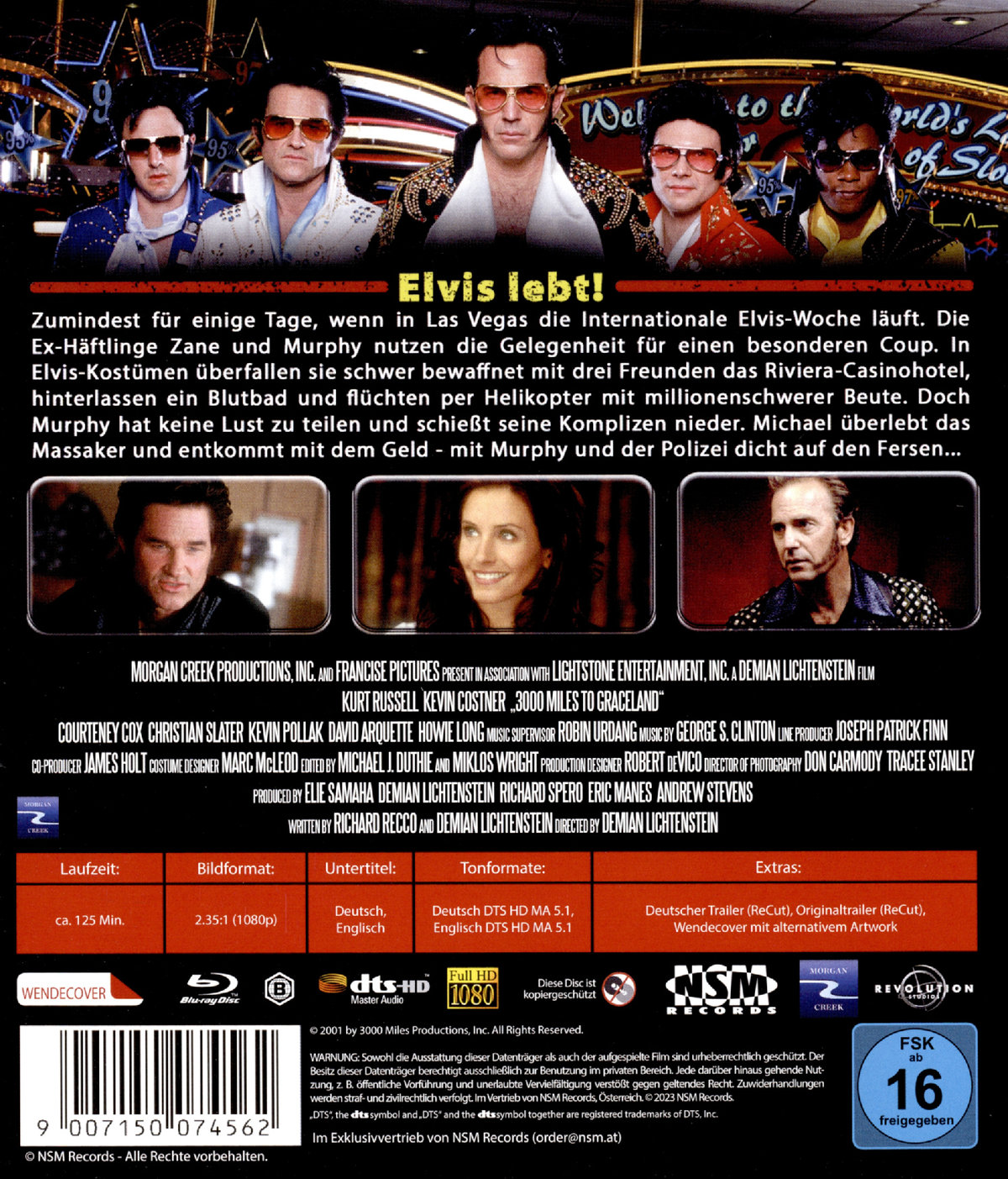 Crime is King - 3000 Miles to Graceland (blu-ray)