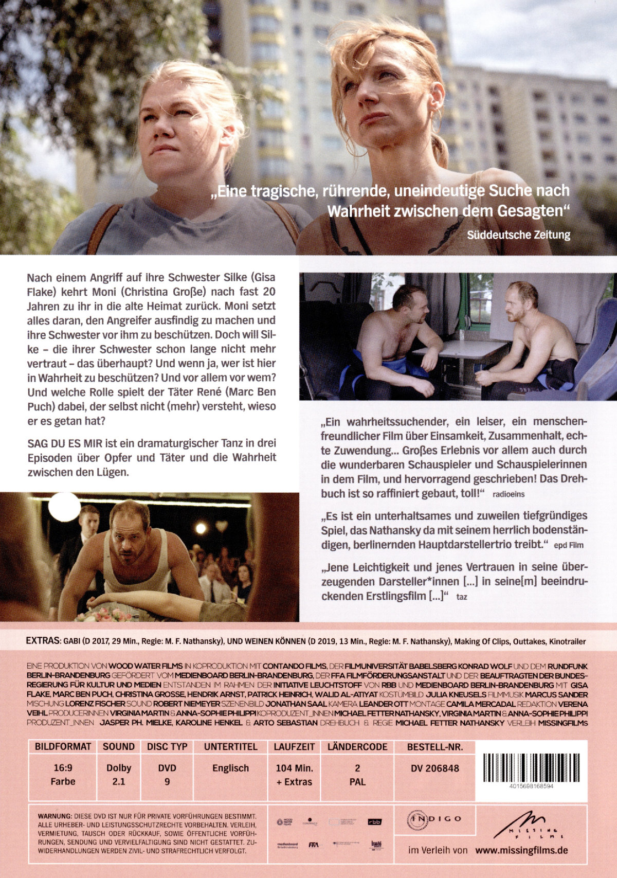 Sag du es mir  (DVD)