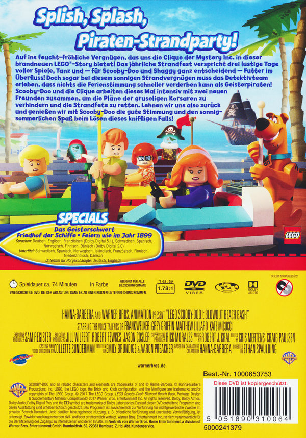 Scooby-Doo - Strandparty  (DVD)