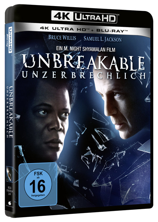 Unbreakable - Unzerbrechlich  (4K Ultra HD) (+ Blu-ray 2D)  (Blu-ray 4K Ultra HD)