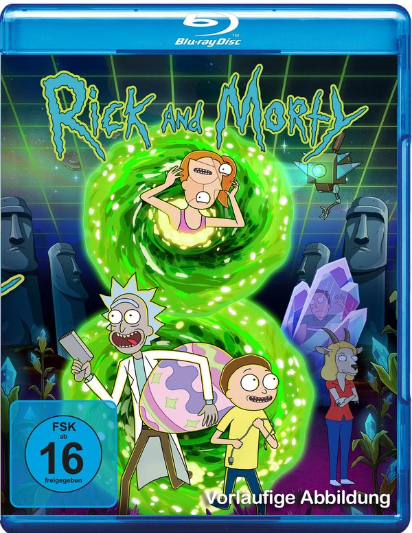 Rick and Morty: Die komplette 8. Staffel  (Blu-ray Disc)