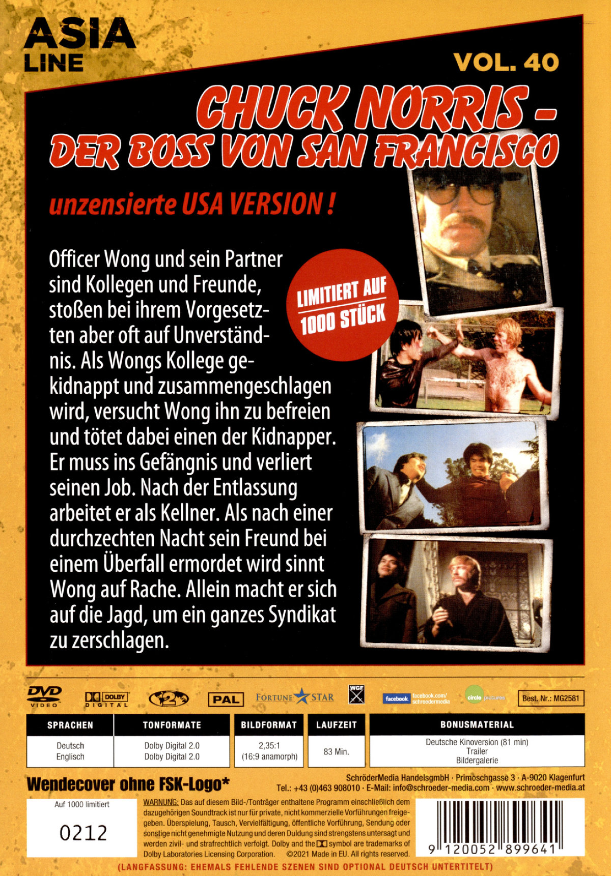 Boss von San Francisco, Der - Asia Line