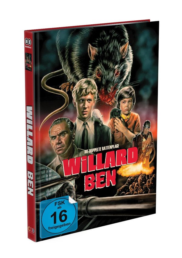 Ben / Willard - Double Feature - Uncut Mediabook Edition (DVD+blu-ray)