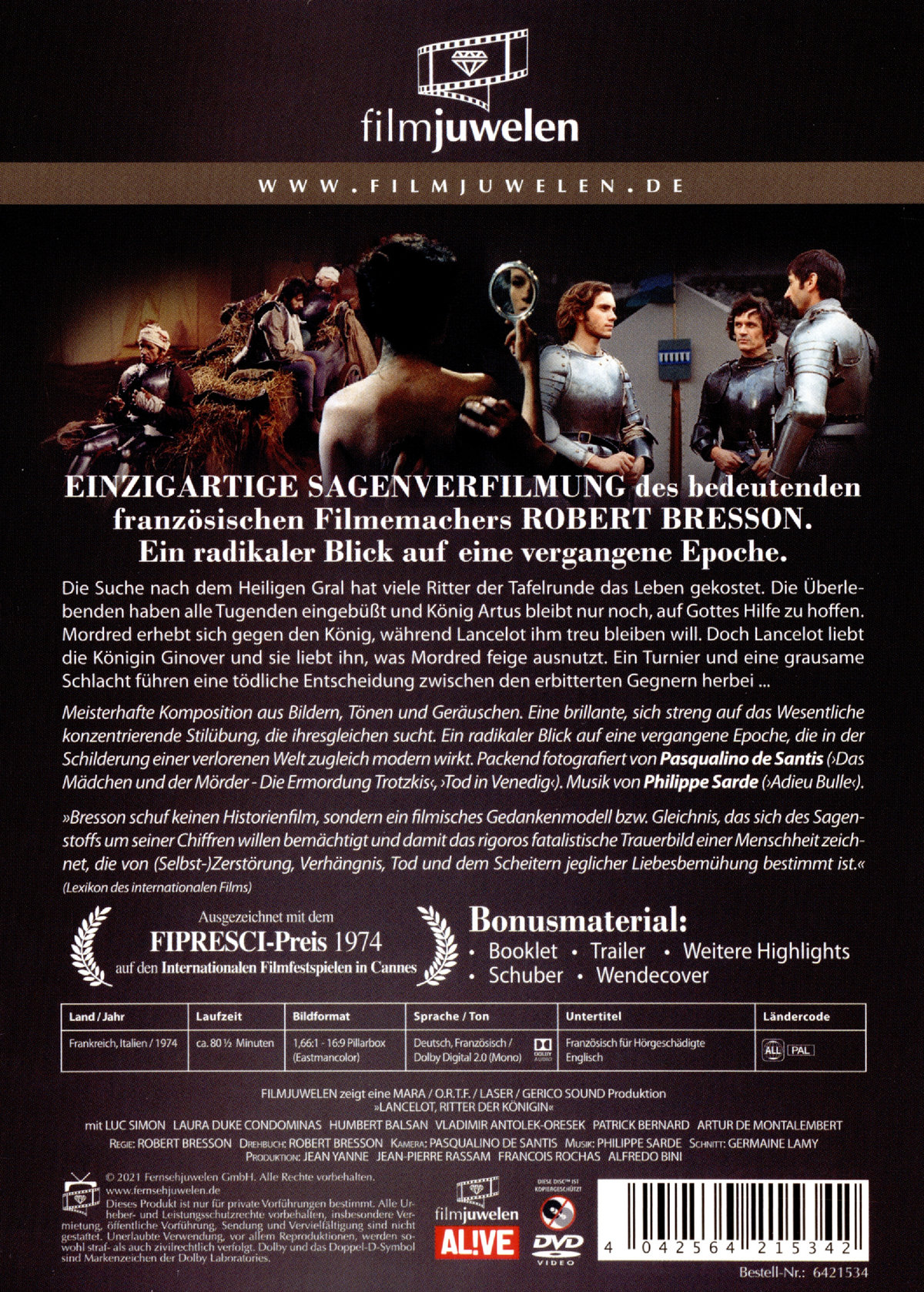 Lancelot, Ritter der Königin