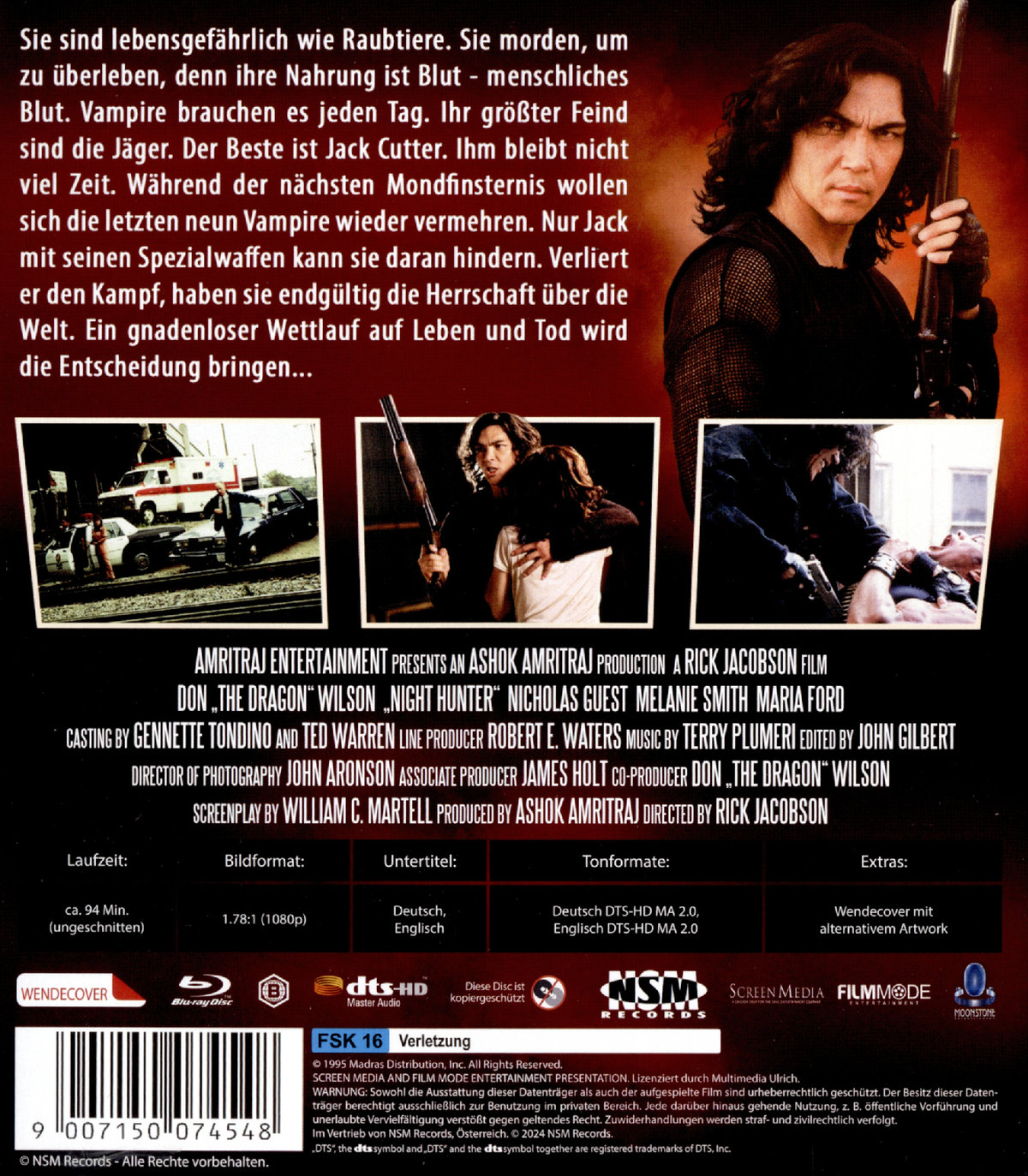 Night Hunter - Der Vampirjäger (uncut)  (Blu-ray Disc)