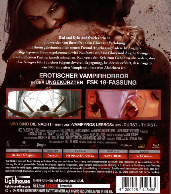 Swap - Fifty Shades of Red  (Blu-ray Disc)