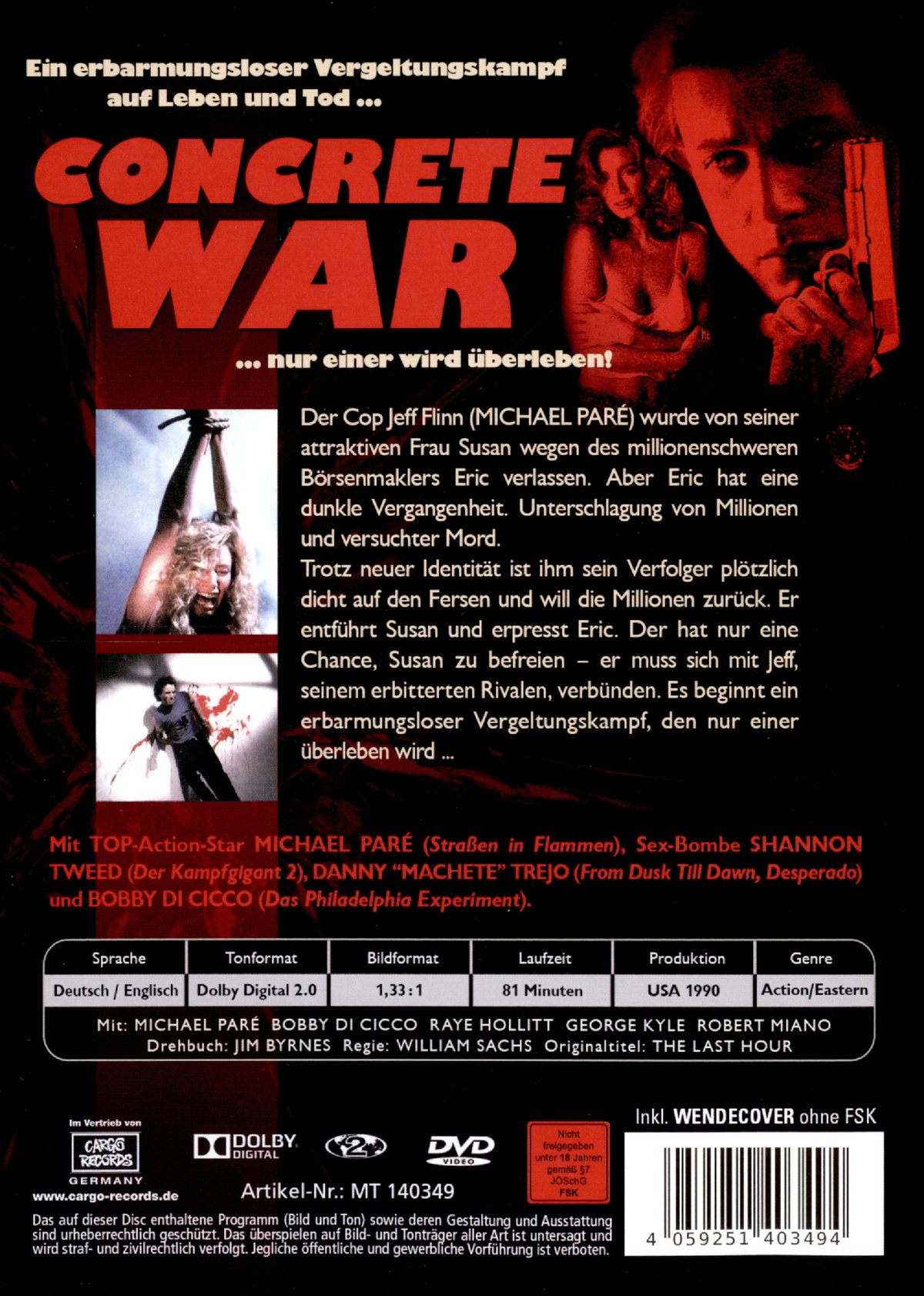 Concrete War  (DVD)