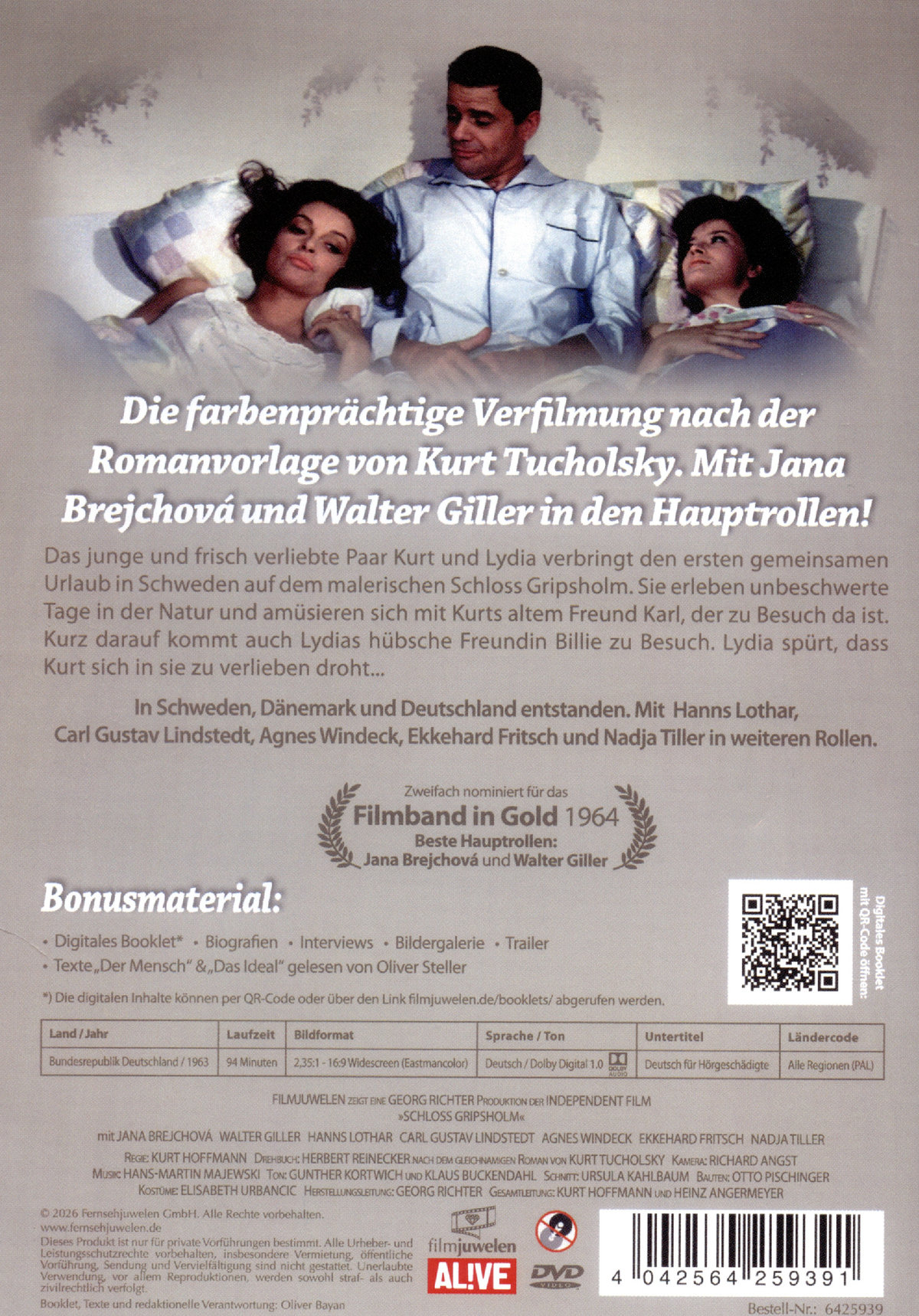 Schloss Gripsholm (Neuauflage)  (DVD)