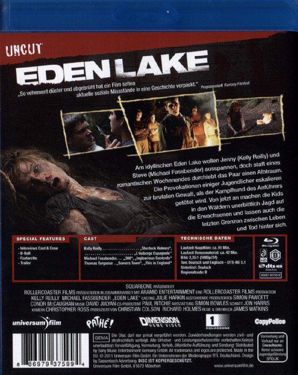 Eden Lake - Uncut Edition (blu-ray)
