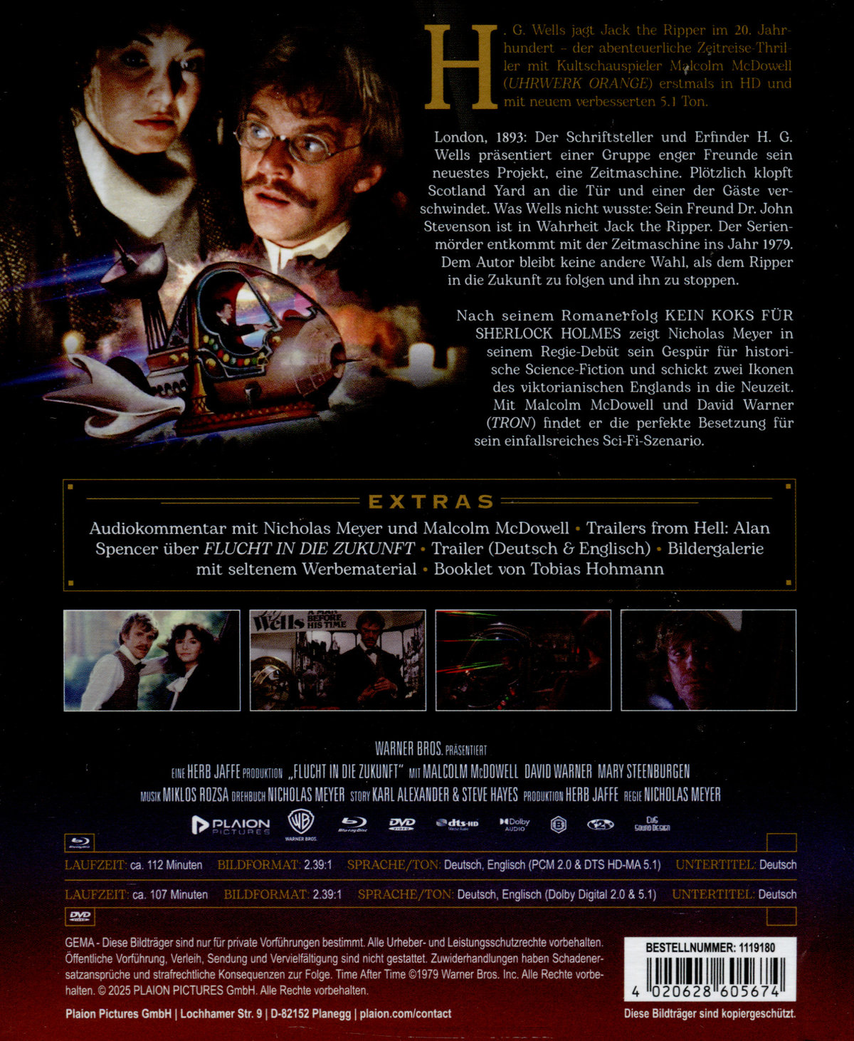 Flucht in die Zukunft - Uncut Mediabook Edition  (DVD+blu-ray)