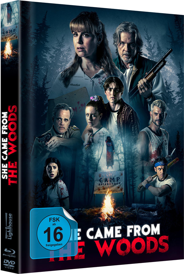 She came from the Woods - Uncut Mediabook Edition (DVD+blu-ray)