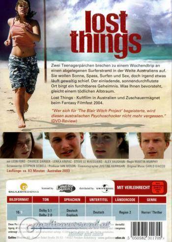 Lost Things - Strand der verlorenen Seelen