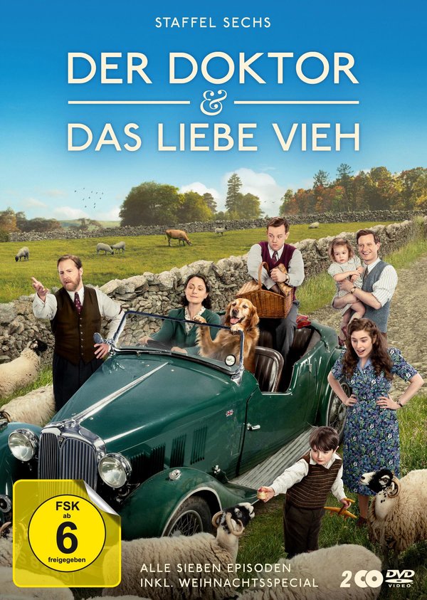 Der Doktor und das liebe Vieh - Staffel 6  [2 DVDs]  (DVD)