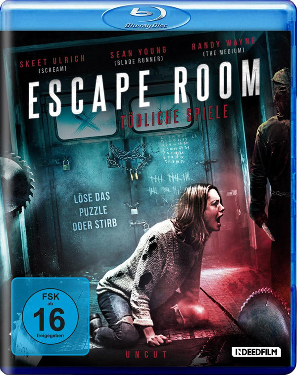 Escape Room - Tödliche Spiele - Uncut Edition (blu-ray)