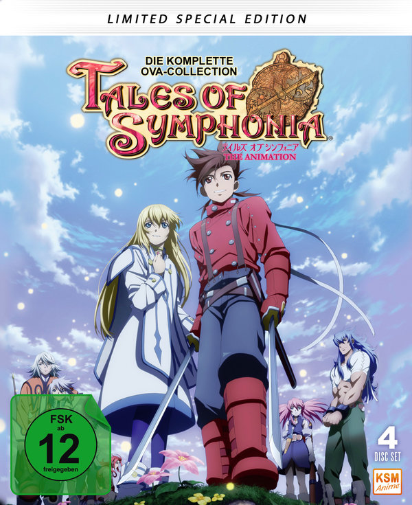 Tales of Symphonia  [LE] [4 BRs]  - Mediabook  (Blu-ray Disc)