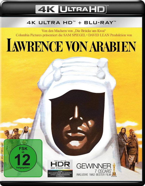 Lawrence von Arabien  (2x 4K Ultra HD) (+ 2x Blu-ray)