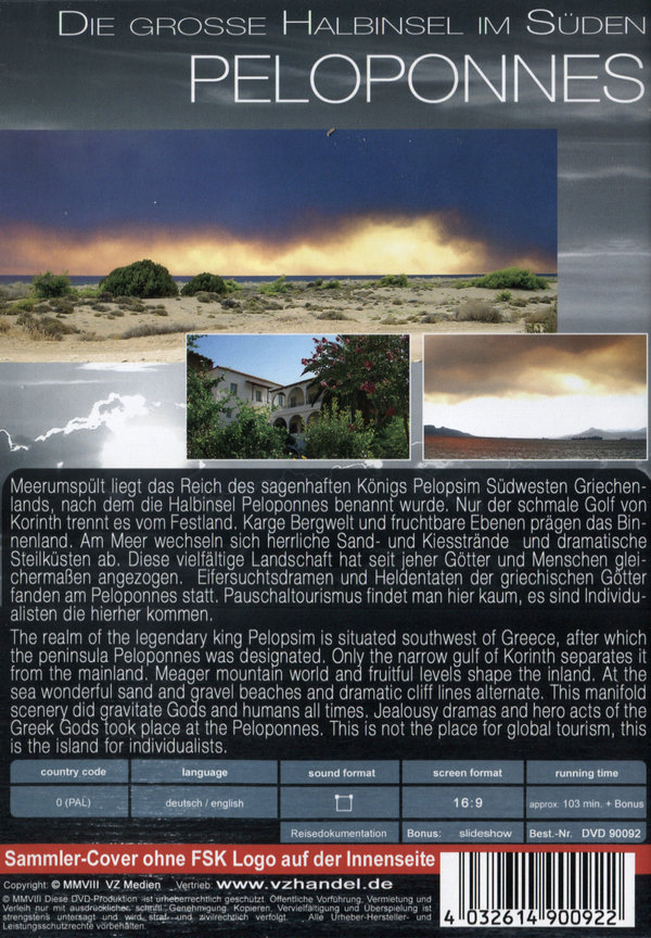 Insider - Griechenland: Peloponnes  (DVD)