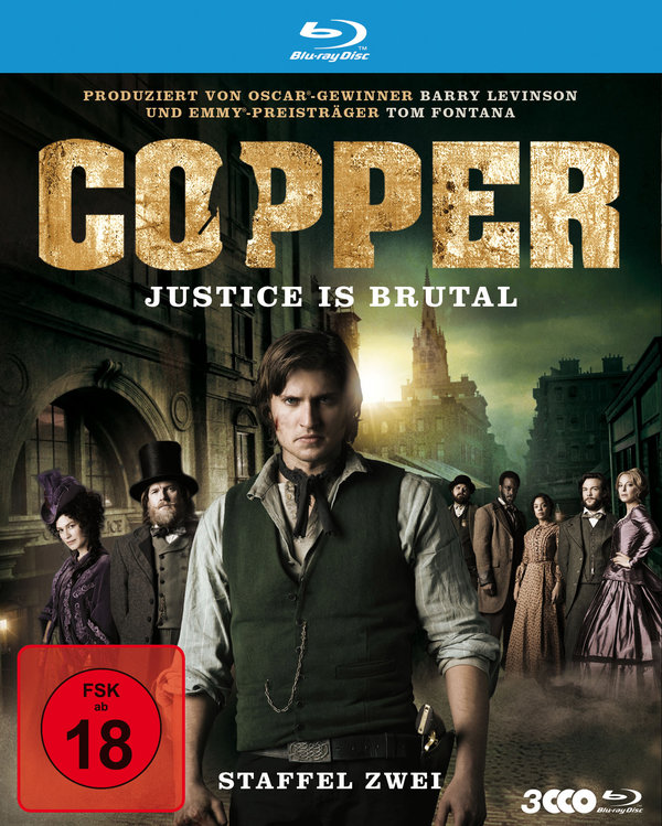 Copper - Justice Is Brutal - Staffel zwei (blu-ray)