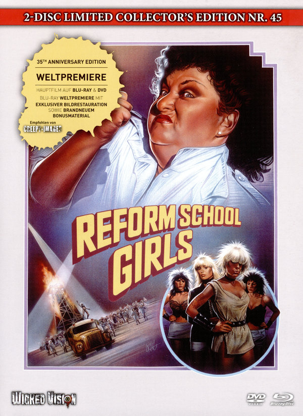 Reform School Girls - Uncut Mediabook Edition (DVD+blu-ray) (A)