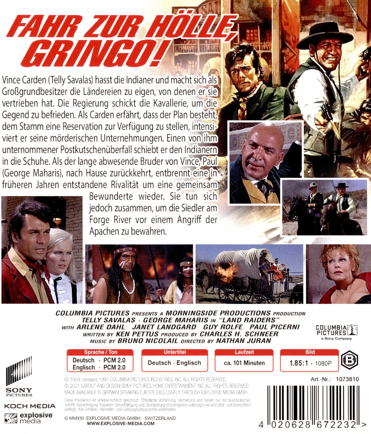 Fahr zur Hölle Gringo (blu-ray)