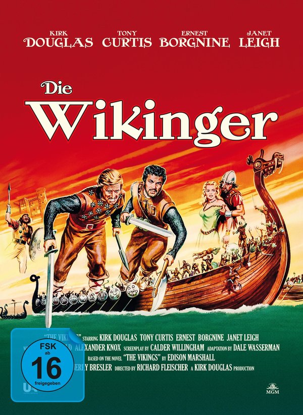 Wikinger, Die - Limited Mediabook Edition (DVD+blu-ray)