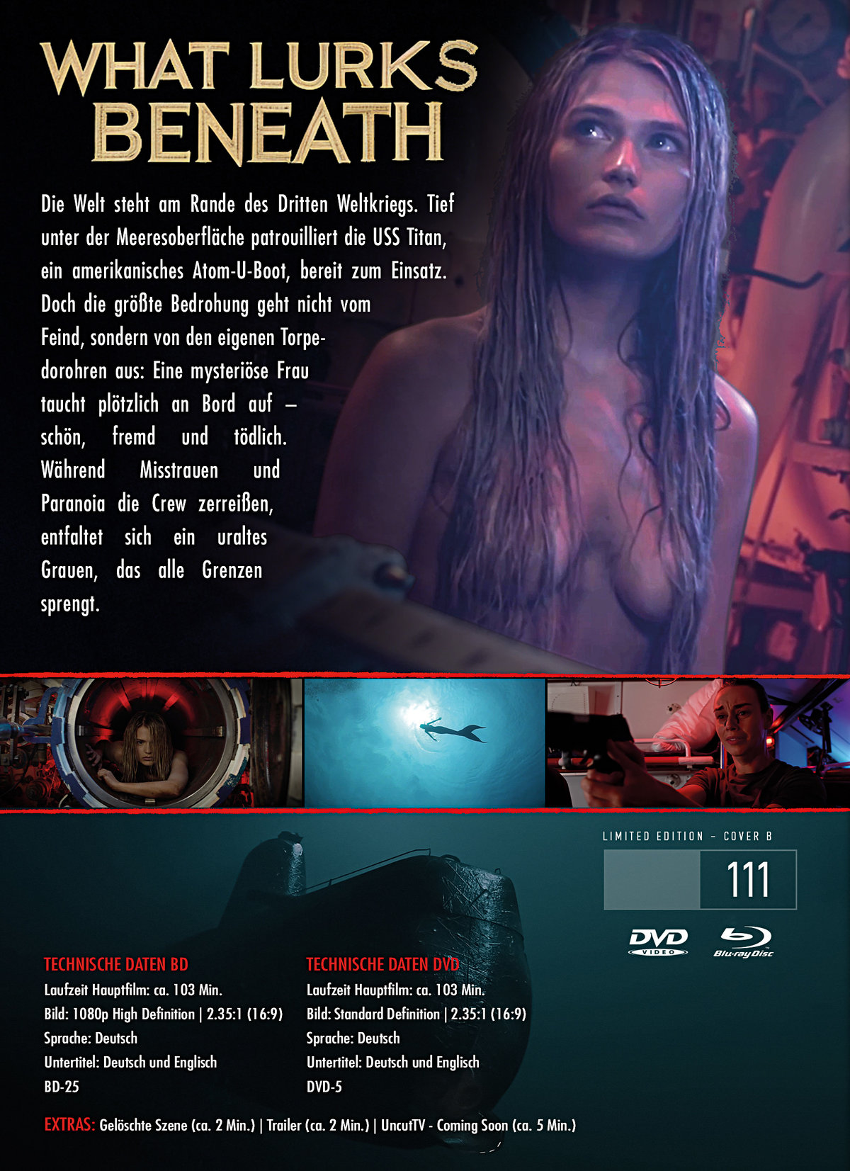 What Lurks Beneath - Uncut Mediabook Edition  (DVD+blu-ray) (B)