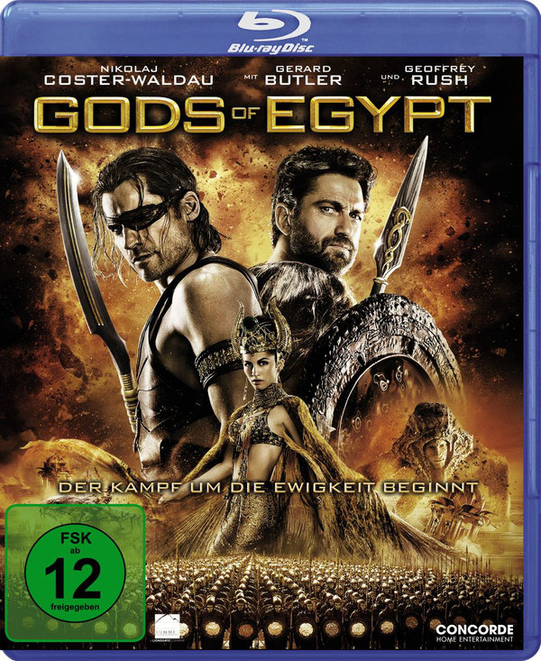 Gods of Egypt (blu-ray)