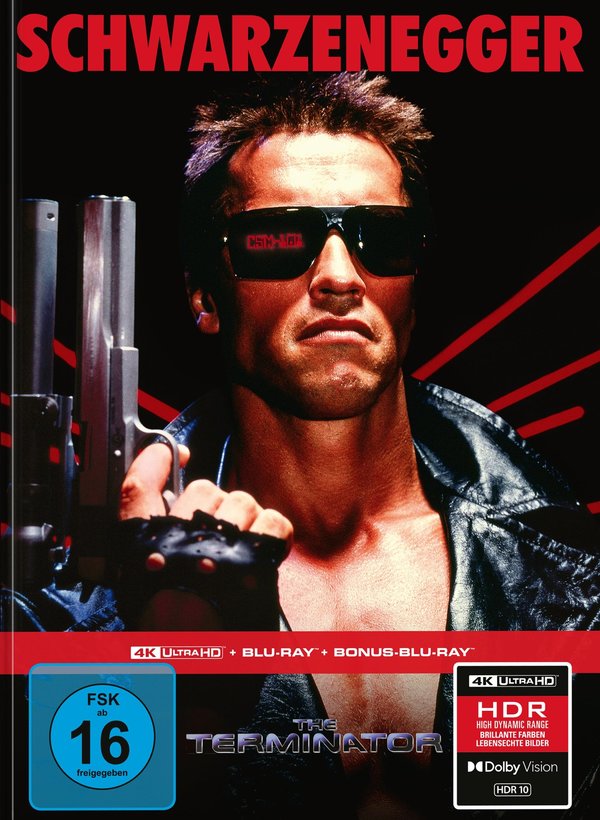 Terminator - Uncut Mediabook Edition  (4K Ultra HD+blu-ray) (A)