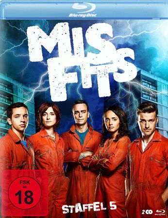 Misfits - Staffel 5 (blu-ray)