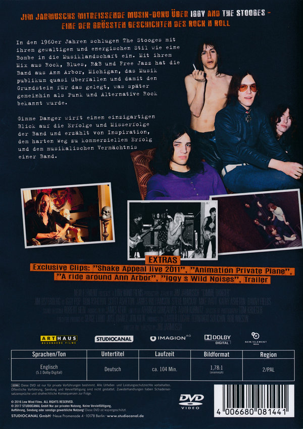 Gimme Danger  (OmU)  (DVD)