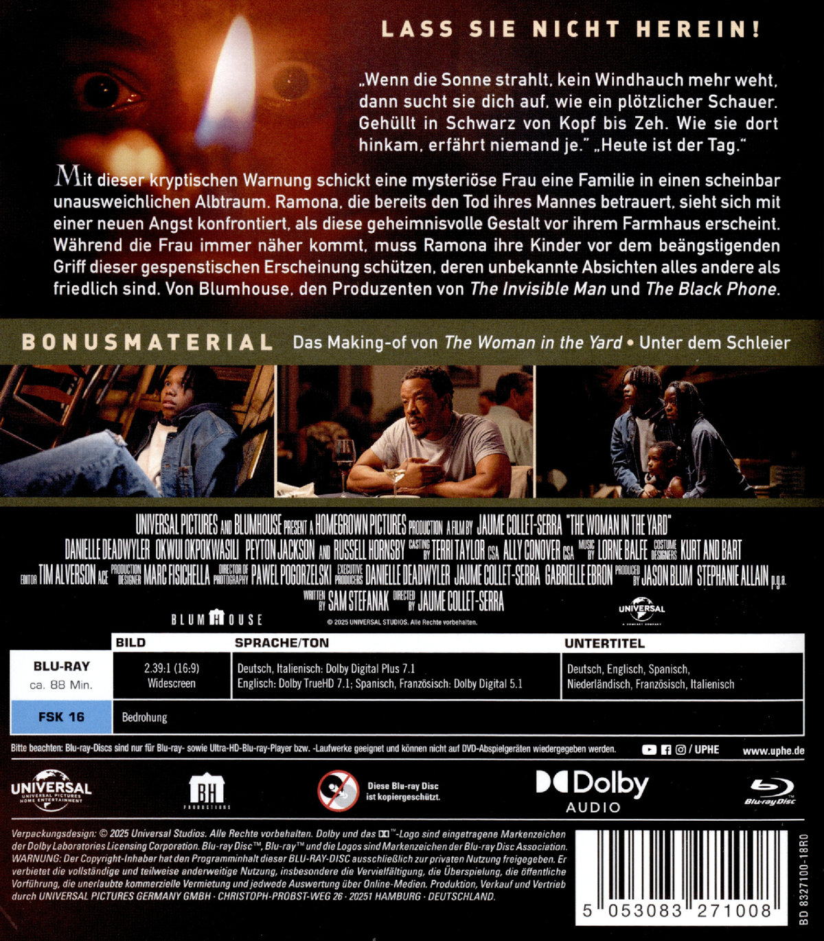 The Woman in the Yard  (Blu-ray Disc)
