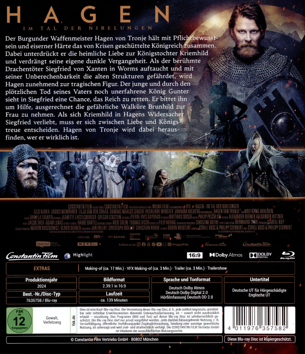 Hagen - Im Tal der Nibelungen  (Blu-ray Disc)