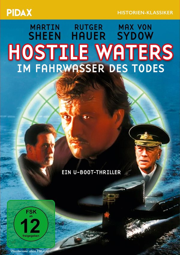 Hostile Waters - Im Fahrwasser des Todes / Spannender U-Boot-Thriller mit Rutger Hauer, Martin Sheen und Max von Sydow (Pidax Historien-Klassiker)  (DVD)