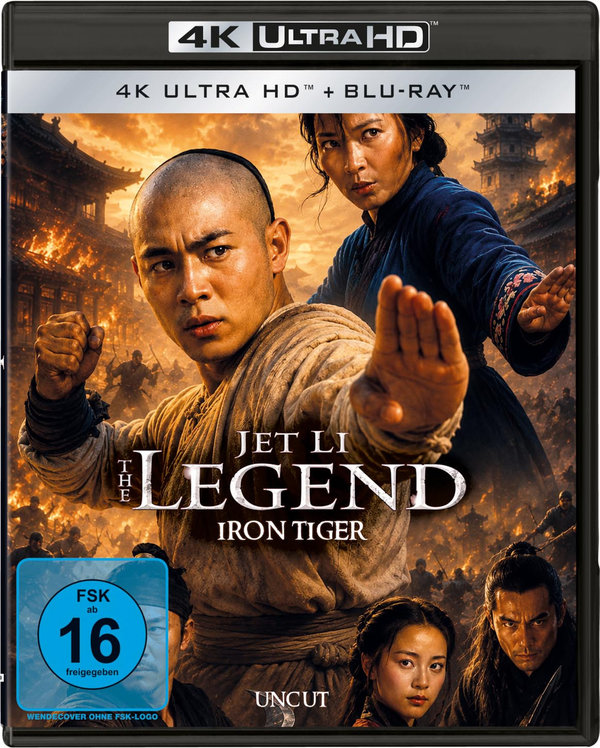 The Legend - Iron Tiger - Uncut  (4K Ultra HD) (+ Blu-ray)