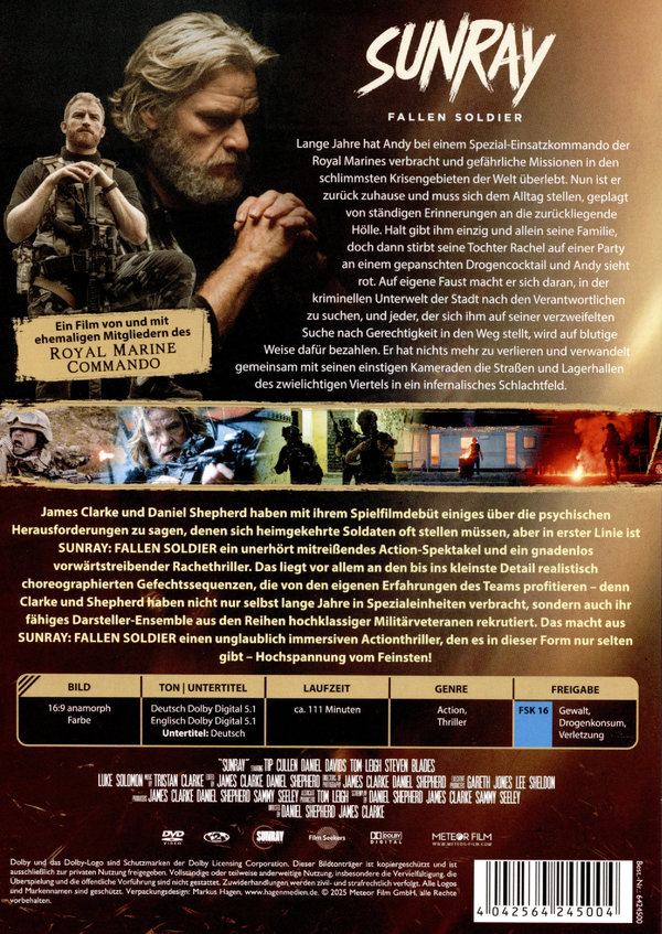 Sunray: Fallen Soldier  (DVD)