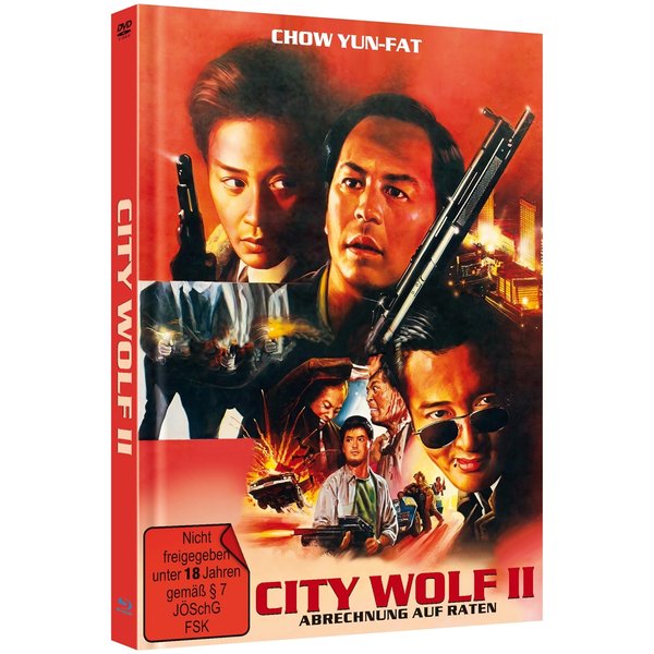 City Wolf 2 - Abrechnung auf Raten - A Better Tomorrow 2 - Uncut Mediabook Edition (DVD+blu-ray) (B)